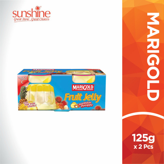 MARIGOLD JELLY RAMBUTAN & PINEAPPLE 125G*2