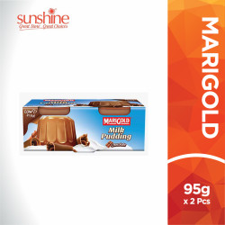 MARIGOLD PUDDING MILK - CHOCOLATE 95GM*2 MARIGOLD PUDDING MILK - CHOCOLATE 95GM*2