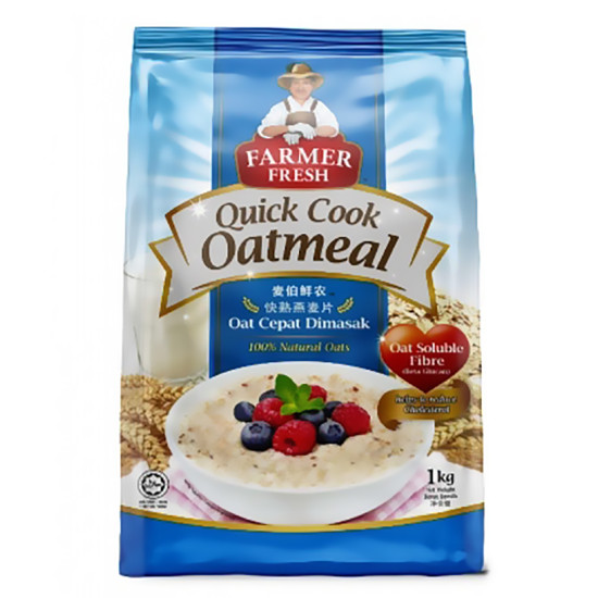 FARMER FRESH QUICK COOKING OATS 1KG