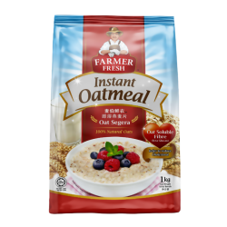 FARMER FRESH INSTANT COOKING OATS 1KG FARMER FRESH INSTANT COOKING OATS 1KG