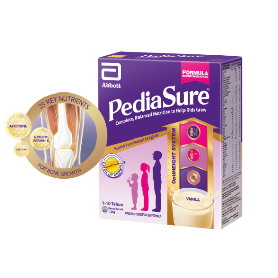 PEDIASURE OHT VANILLA 1.2KG BIB