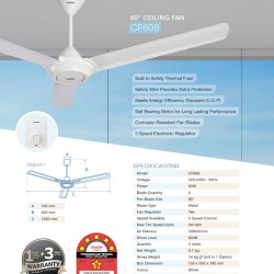 KHIND CEILING FAN 60 KHIND CEILING FAN 60