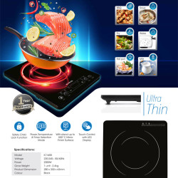 KHIND INDUCTION COOKER 1600W IC1600 KHIND INDUCTION COOKER 1600W IC1600