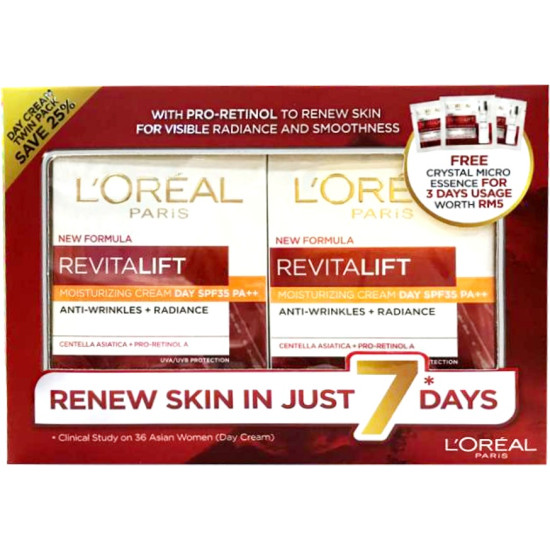 L'OREAL RV DAY CREAM SPF35 (tp) 50ML *2