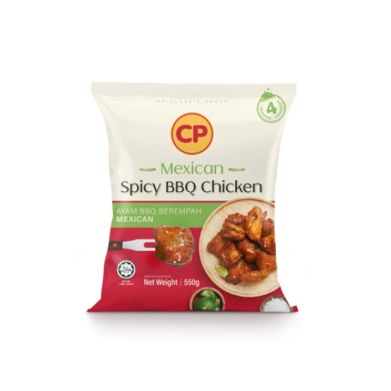 CP MEXICAN SPICY BBQ CHICKEN 550G