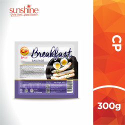CP DAILY BREAKFAST SAUSAGE 300G CP DAILY BREAKFAST SAUSAGE 300G