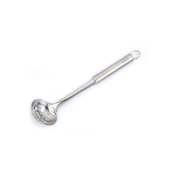 Fukuro Stainless Steel Small Slotted Ladle Fukuro Stainless Steel Small Slotted Ladle
